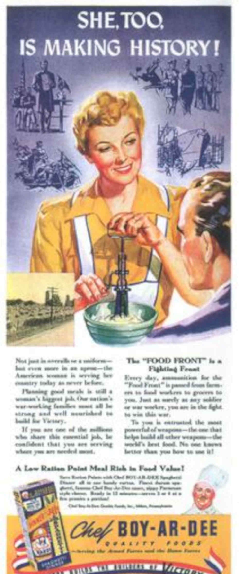 Chef Boy Ar Vintage Retro Advert Poster A4 Photo Print