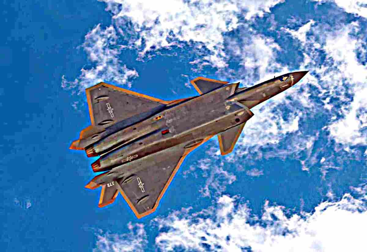 Chengdu J20 Black Eagle 3 (2) Military A4 Photo Print
