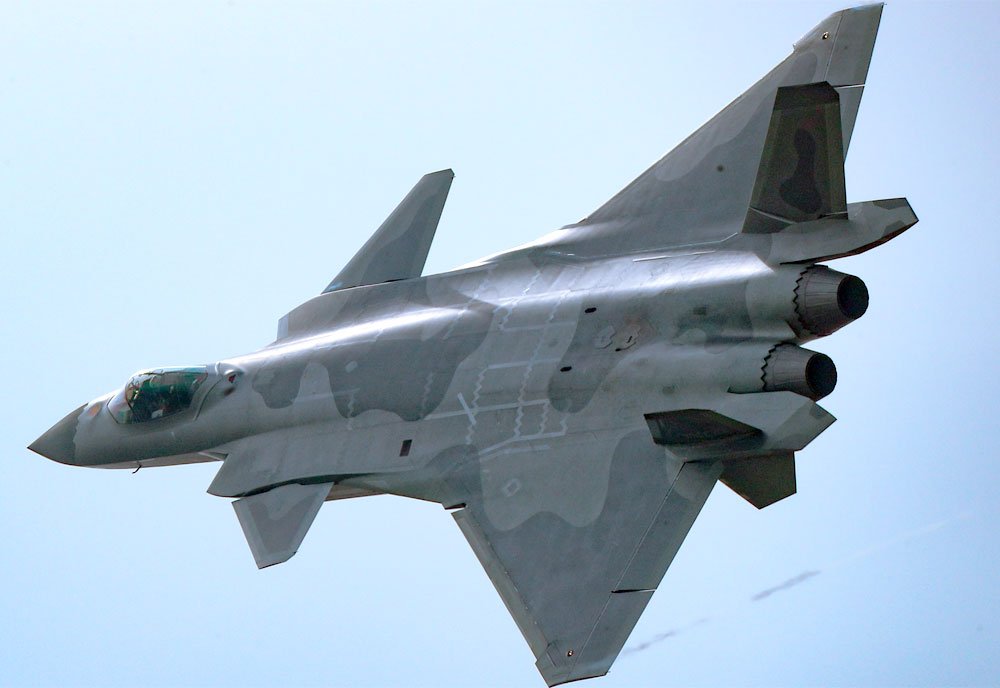 Chengdu J20 Black Eagle 5 Military A4 Photo Print