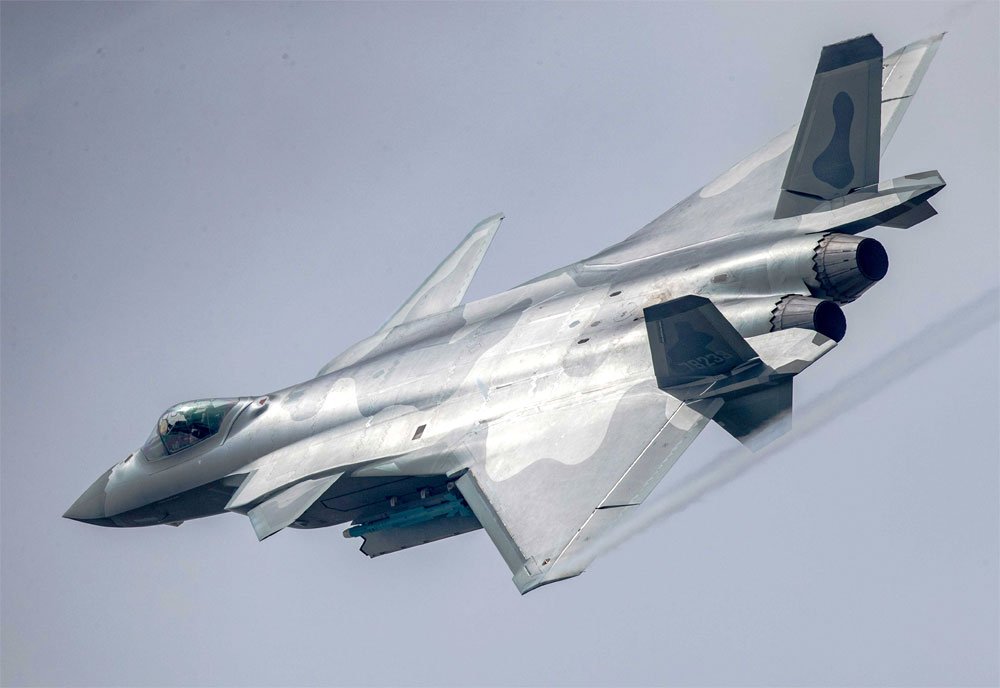 Chengdu J20 Black Eagle 6 Military A4 Photo Print