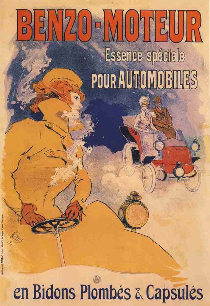 Cheret Jules 1836 1932 Benzo Moteur A4 Photo Print