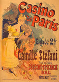 Cheret Jules 1836 1932 Casino de Paris 1891 A4 Photo Print