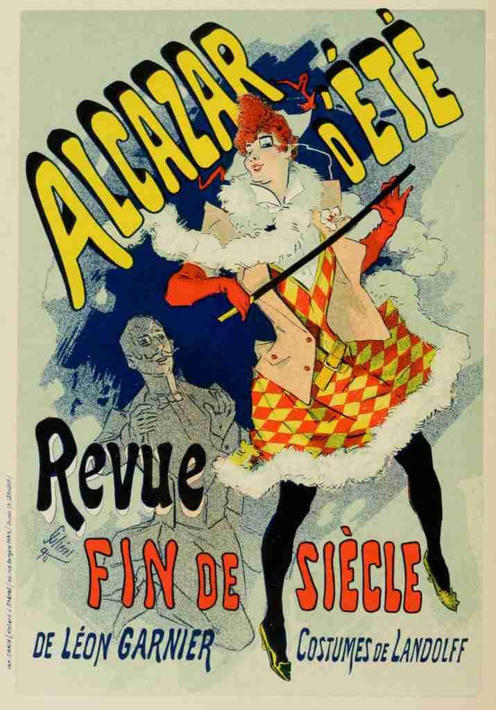 Cheret Jules 1836 1932 Les Affiches Illustrees 1886 1895 1896 Alcazar dÉte A4 Photo Print