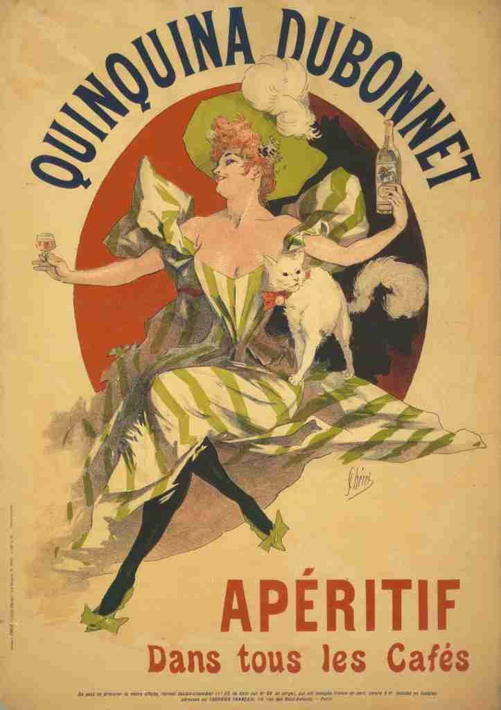 Cheret Jules 1836 1932 Quinquina Dubonnet 1895 A4 Photo Print