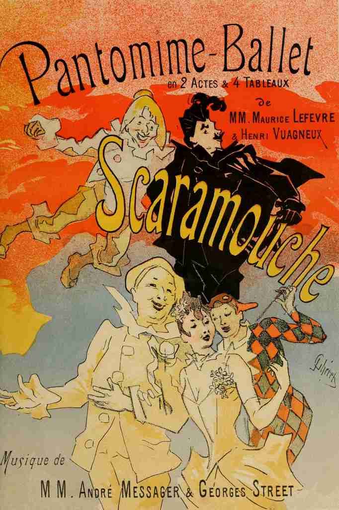 Cheret Jules 1836 1932 Scaramouche 1890 Cover A4 Photo Print