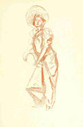 Cheret Jules 1836 1932 The Studio 1903 Study in sanguine 2 A4 Photo Print