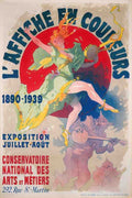CheretExpoAffiches Vintage Advert A4 Photo Print