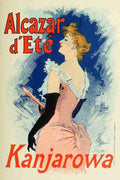 Cheret, Jules Les Affiches Illustrees 1896, Kanjarowa A4 Photo Print