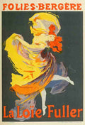 Cheret, Jules Les Affiches Illustrees 1896, La Loie Fuller A4 Photo Print