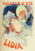 Cheret, Jules Les Affiches Illustrees 1896, Lidia A4 Photo Print