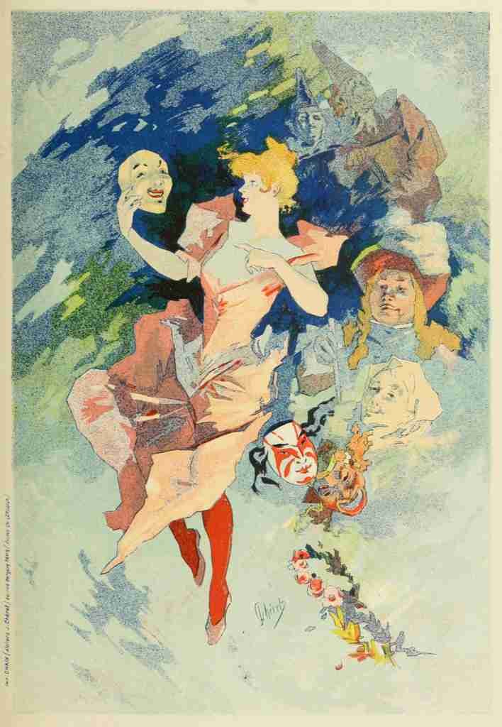 Cheret, Jules Les Affiches Illustrees 1896, Opera 3 A4 Photo Print