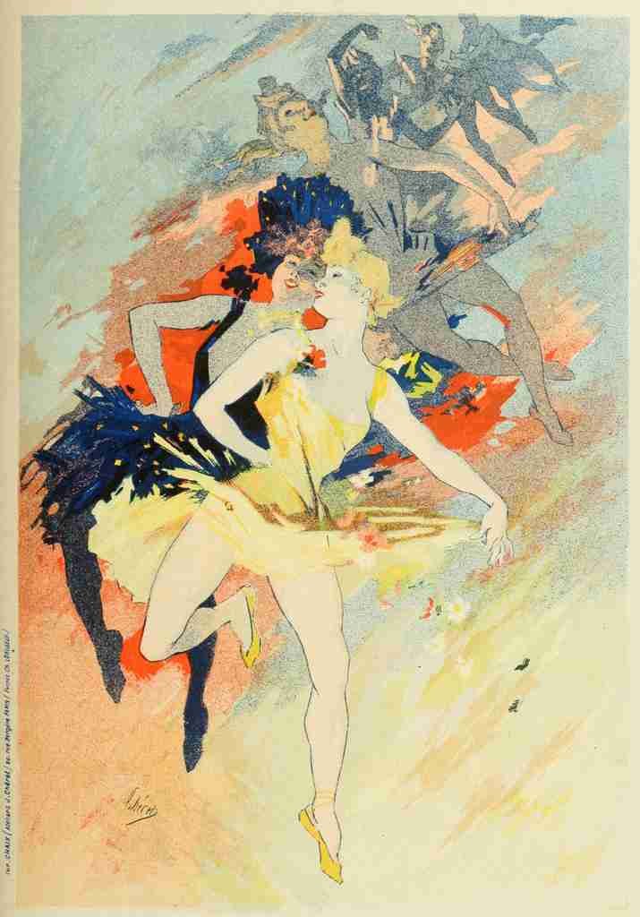 Cheret, Jules Les Affiches Illustrees 1896, Opera 4 A4 Photo Print
