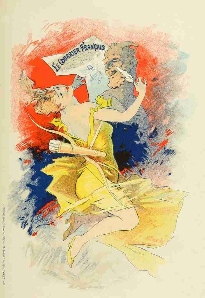 Cheret, Jules Les Affiches Illustrees 1896, Opera 5 A4 Photo Print