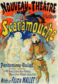 Cheret, Jules Les Affiches Illustrees 1896, Scaramouche A4 Photo Print
