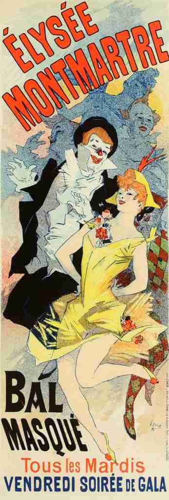 Cheret, Jules Les Affiches Illustrees 1896, elysee Montmartre A4 Photo Print
