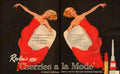 Cherries Mode Revlon Vintage Retro Advert Poster A4 Photo Print