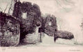 Cheshire Beeston Castle Lodge 1900s Vintage A4 Photo Print