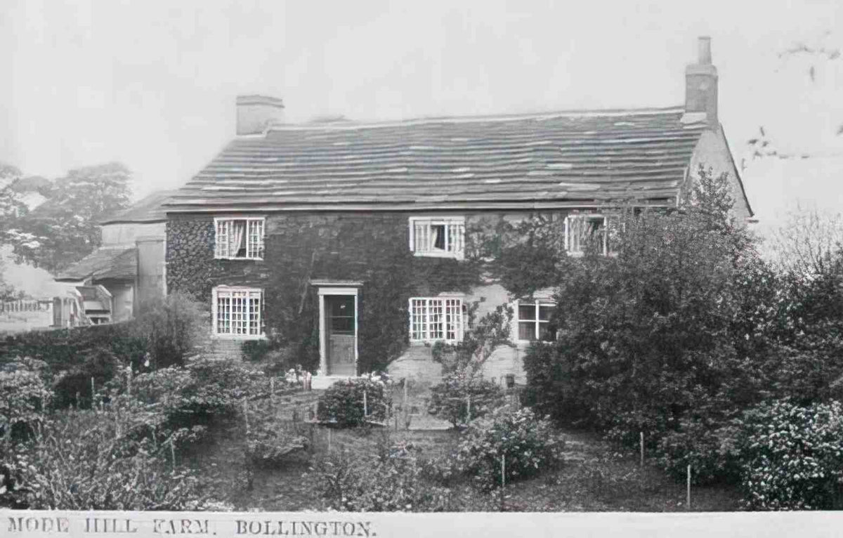 Cheshire Bollington Mode Hill Farm 1910s Vintage A4 Photo Print