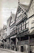 Cheshire Chester Watergate Street Bishop Lloyds Palace Vintage A4 Photo Print