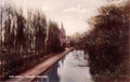 Cheshire Higher Walton The Canal Vintage A4 Photo Print