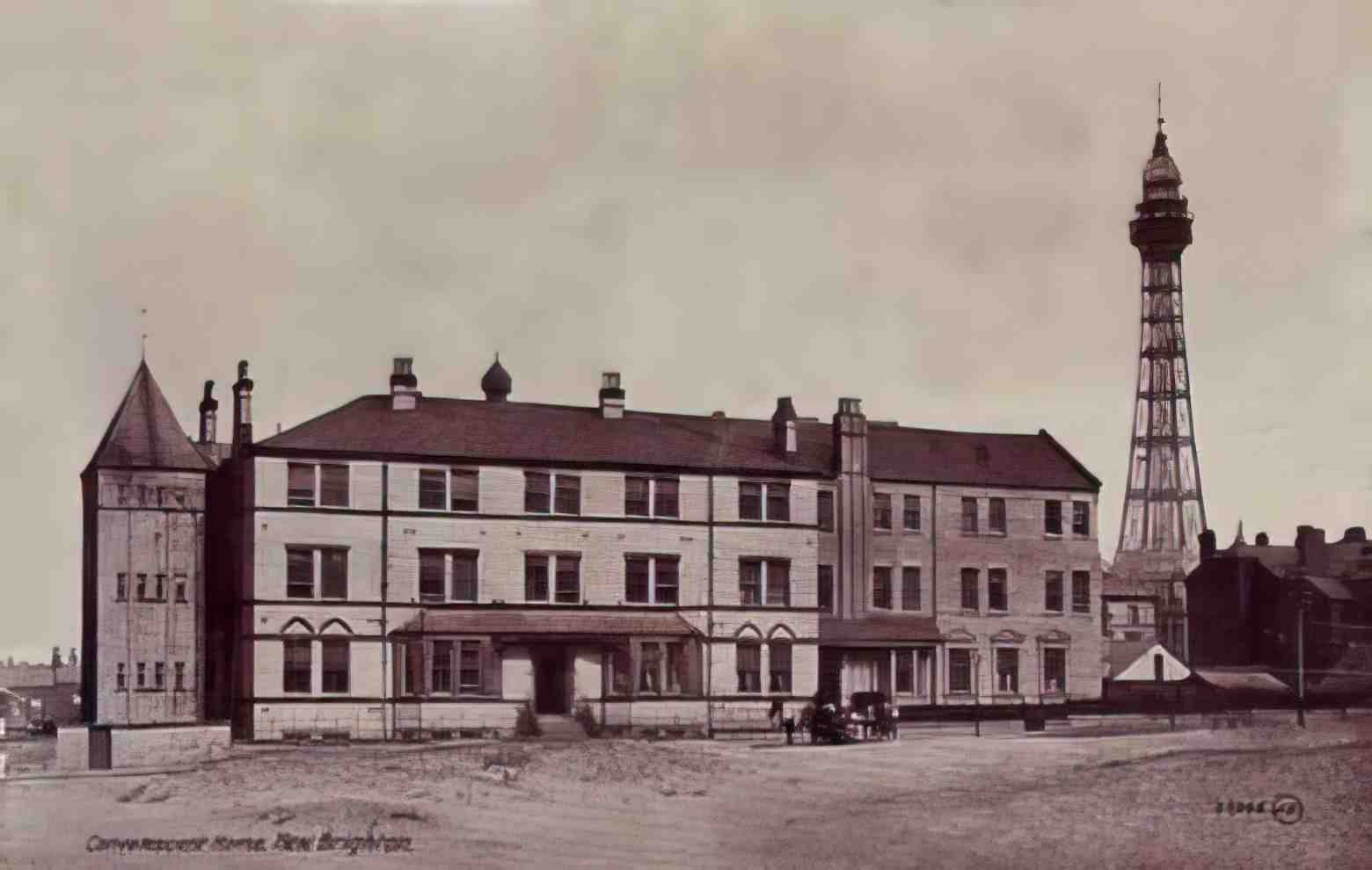 Cheshire New Brighton Convalescent Home 1910s Vintage A4 Photo Print