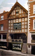 Cheshire1 Chester1 Gods Providence House Vintage A4 Photo Print