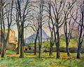 Chestnut Trees In Jas De Bouffan Cezanne A4 Photo Print