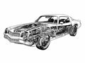 Chevrolet Camaro Z28 cutaway A4 Photo Print