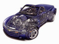 Chevrolet SSR cutaway A4 Photo Print