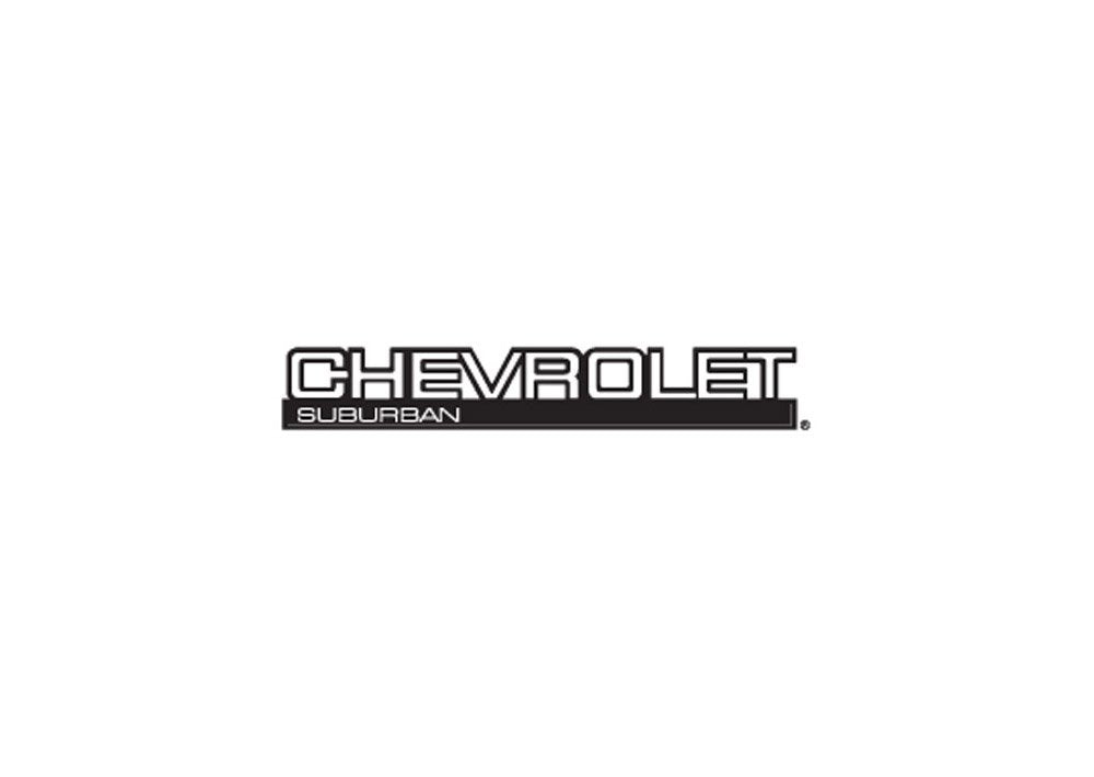 Chevrolet Suburban A4 Photo Print