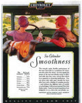 Chevy Coach Smoothness Vintage Retro Advert Poster A4 Photo Print