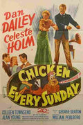 Chicken Every Sunday 01  film star poster A4 Photo Print