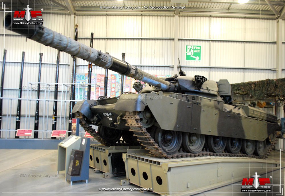 Chieftain Main Battle Tank United Kingdom Military A4 Photo Print
