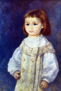 Child In White Renoir Impressionism A4 Photo Print