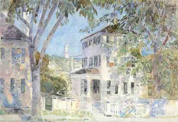 Childe Hassam 50 A4 Photo Print