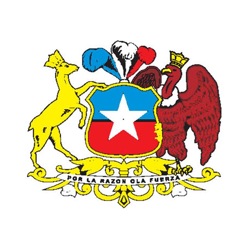 Chili Coat Of Arms N3714 A4 Photo Print