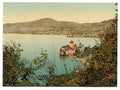 Chillon Castle Montreux Geneva Lake Vintage A4 Photo Print