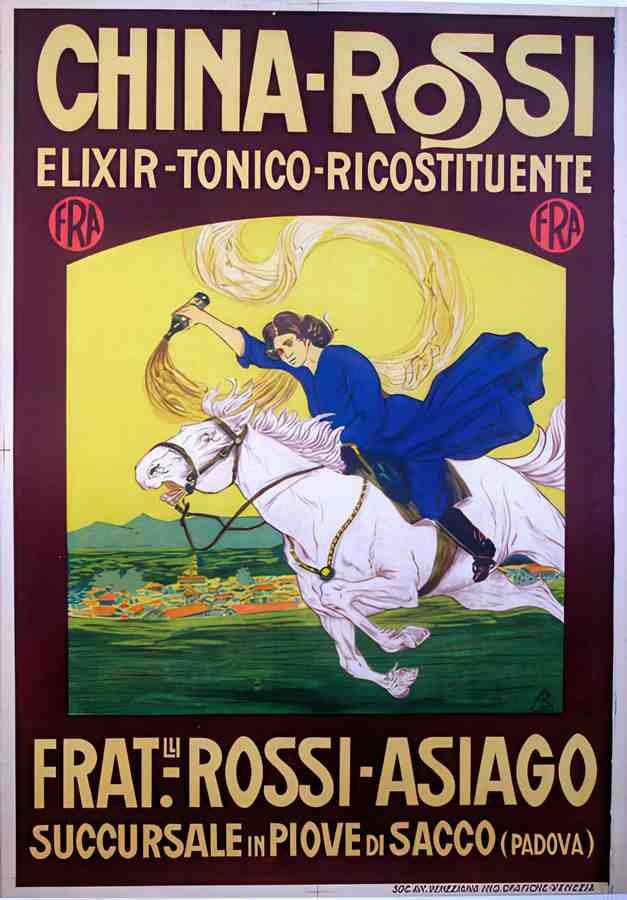 ChinaRossi Vintage Advert A4 Photo Print