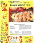 Chiquita Banana Rolls Vintage Retro Advert Poster A4 Photo Print