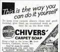 Chivers Carpet Soap 1 Vintage Retro Advert Poster A4 Photo Print