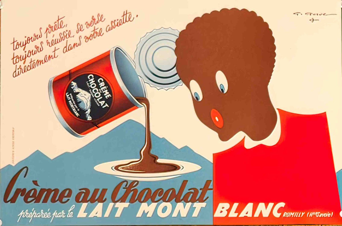 ChocolatMontBlanc Advert A4 Photo Print