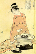 Choki Eishosai Japanese active approx 1780 18001 Art A4 Photo Print