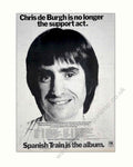 Chris De Burgh 2 Vintage Retro Advert Poster A4 Photo Print
