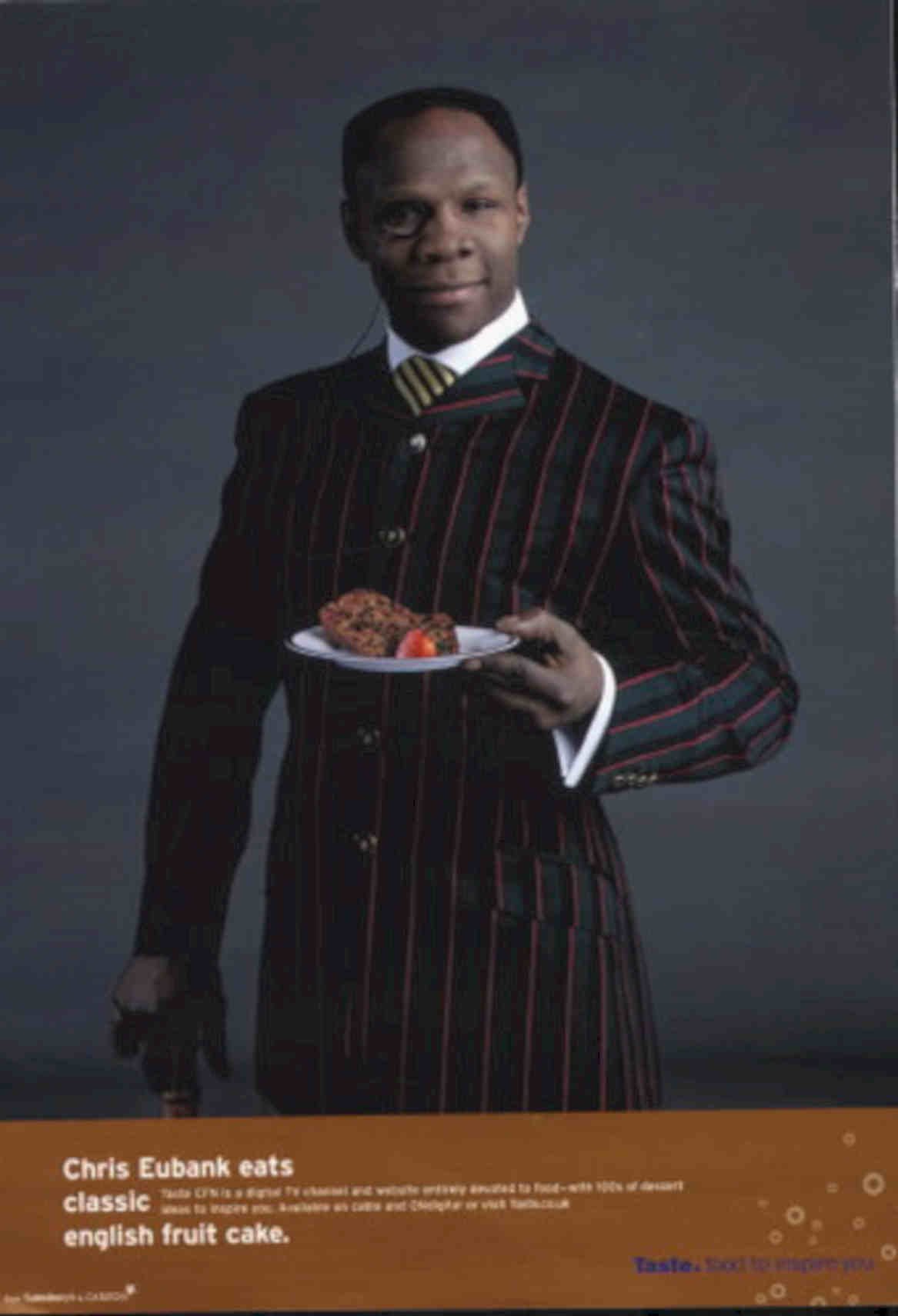Chris Eubank Fruit Vintage Retro Advert Poster A4 Photo Print