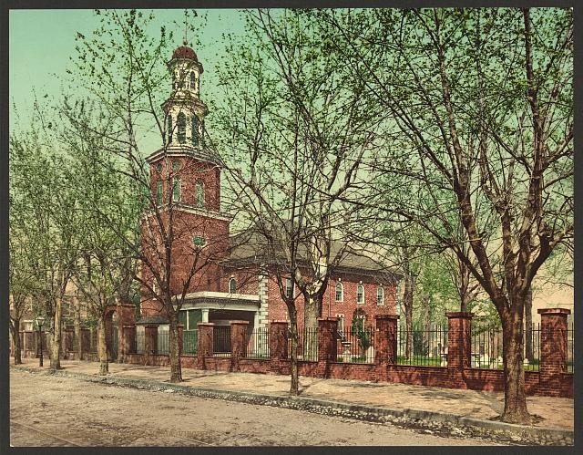 Christ Church Alexandria Virginia Vintage A4 Photo Print