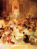 Christ Driving The Traders From The Temple Joseph Mallord Turner A4 Photo Print