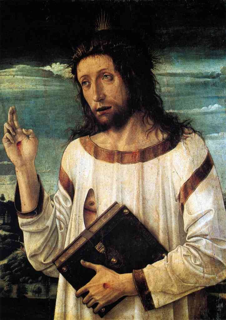 Christ In Thorns Bellini A4 Photo Print