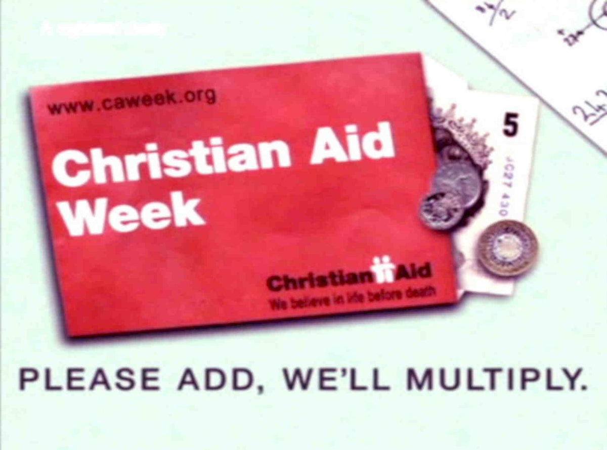 Christian Aid Week Vintage Retro Advert Poster A4 Photo Print