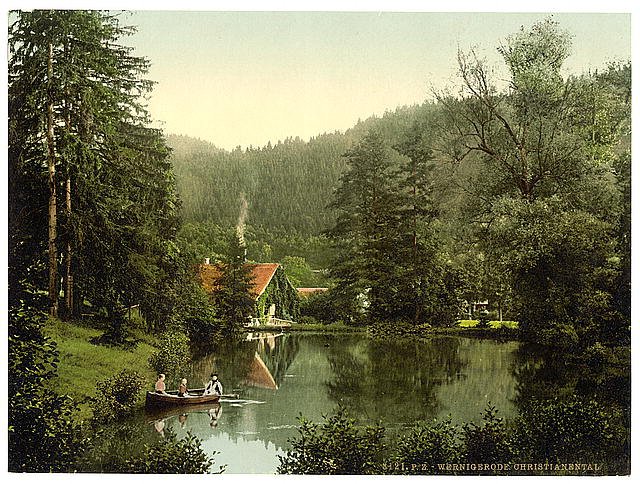 Christianental Wernigerode Hartz Mountains Vintage A4 Photo Print