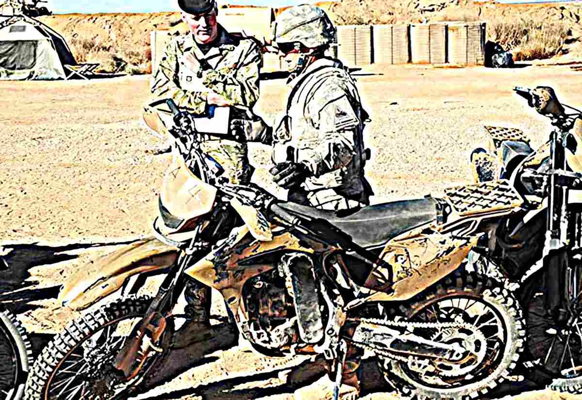 Christini 450 Awd Military Motorcycle (2) Military A4 Photo Print